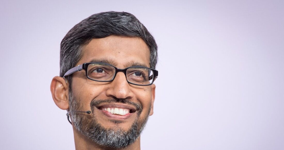CEO Alphabet Sundar Pichai. Ảnh: Bloomberg