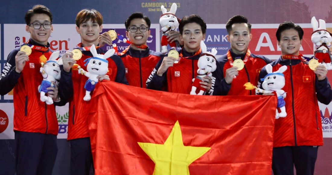 Nam thần của Thể dục Dụng cụ Việt Nam được khen phong cách