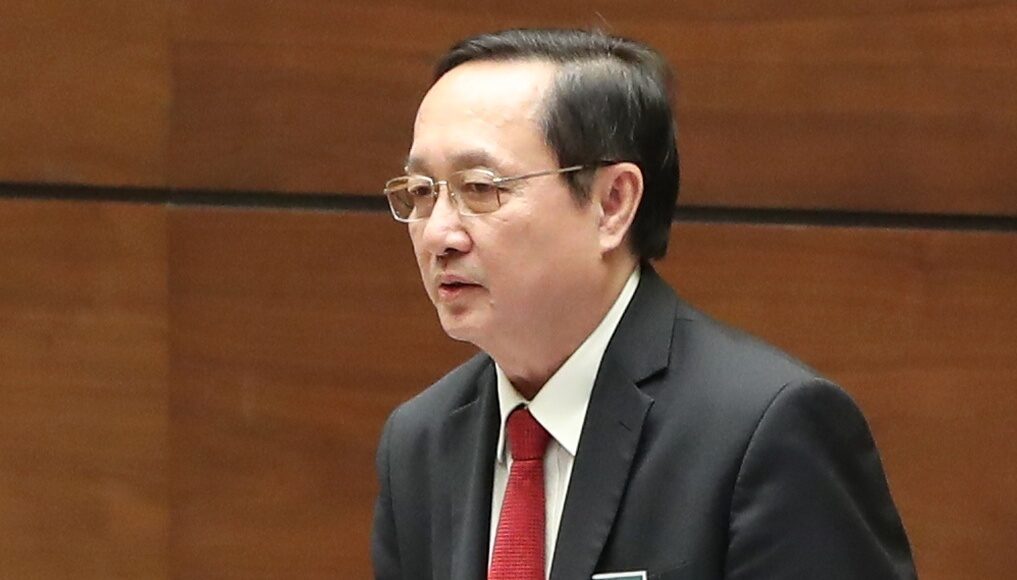 Bộ trưởng Huỳnh Thành Đạt. Ảnh: Phạm Thắng