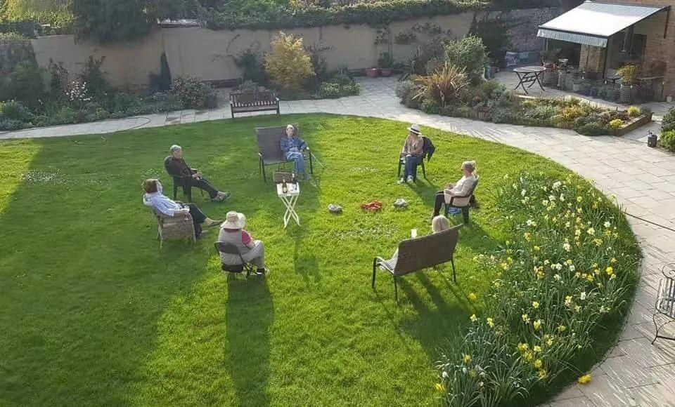 Không gian New Ground Cohousing nhìn từ trên cao. Ảnh: Zhuanlan