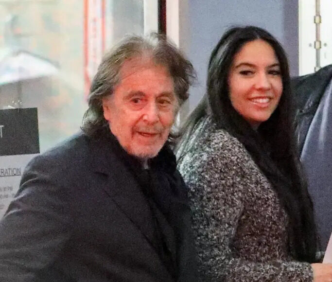 Al Pacino và Alfallah hồi tháng 4. Ảnh: Backgrid