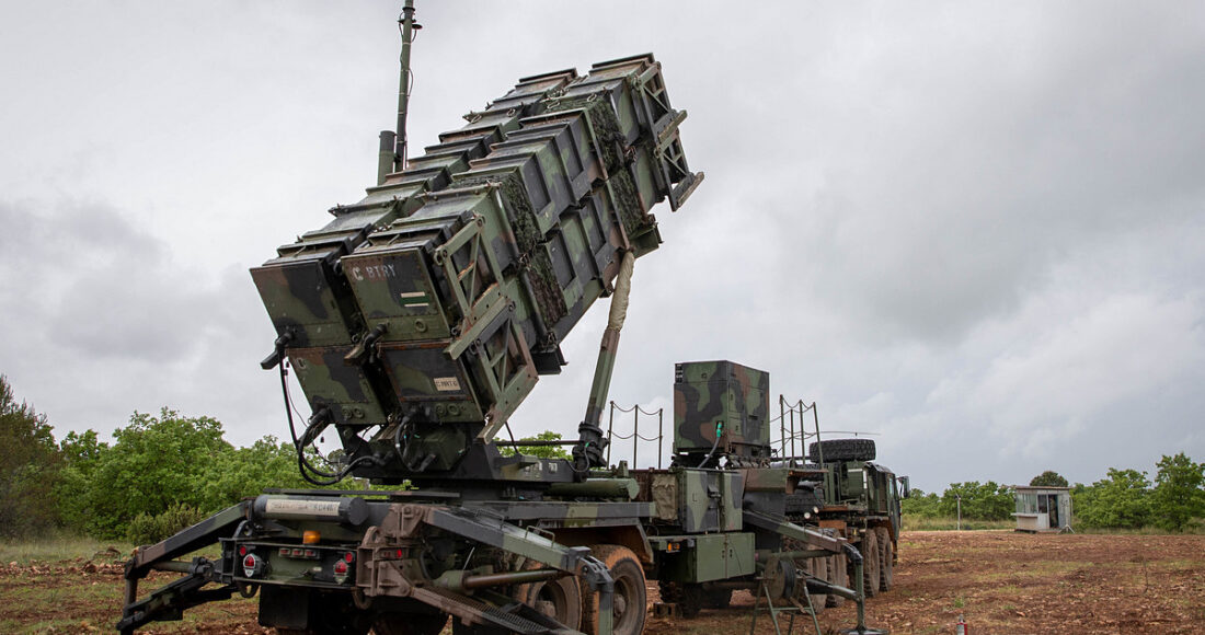 Bệ phóng tên lửa Patriot được Mỹ triển khai ở Croatia hồi năm 2021. Ảnh: US Army