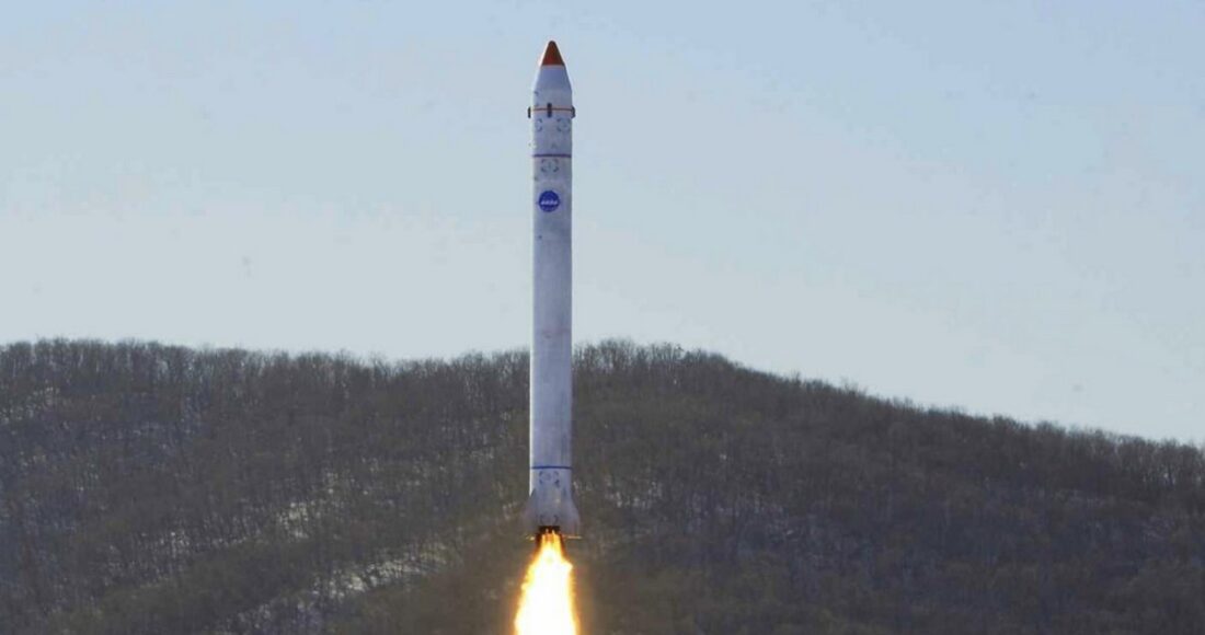 Tên lửa đẩy được Triều Tiên thử nghiệm hồi tháng 12/2022. Ảnh: KCNA