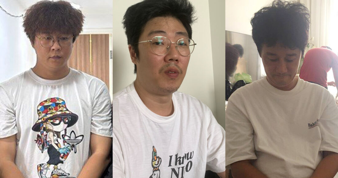 3 nghi can người Hàn Quốc bị bắt. Ảnh: Nhật Vy