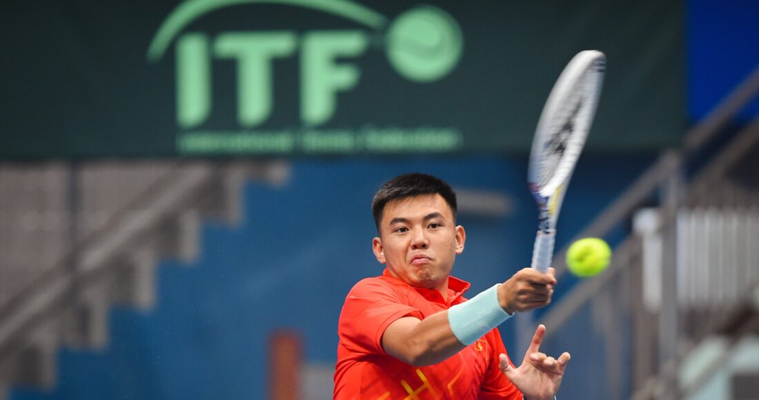 Tay vợt số một Việt Nam Lý Hoàng Nam. Ảnh: VTF