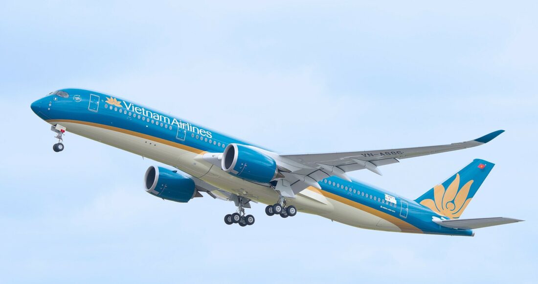 Tàu bay của Vietnam Airlines. Ảnh: XIN TÊN NGƯỜI CHỤ