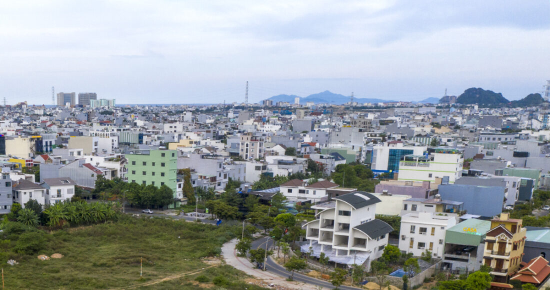 Một góc khu đô thị Hoà Xuân. Ảnh: Nguyễn Đông