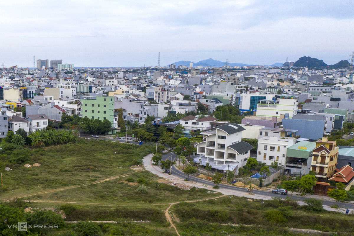 Một góc khu đô thị Hoà Xuân. Ảnh: Nguyễn Đông