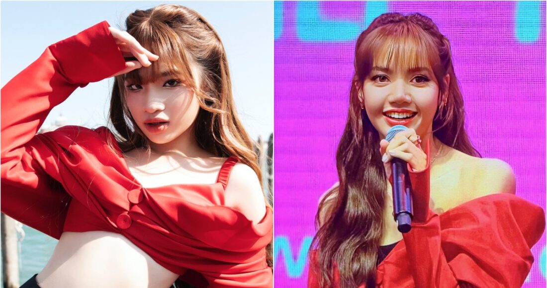 Bảo Hà đụng hàng với Lisa trong trang phục của Công Trí. Ảnh: Nhân vật cung cấp