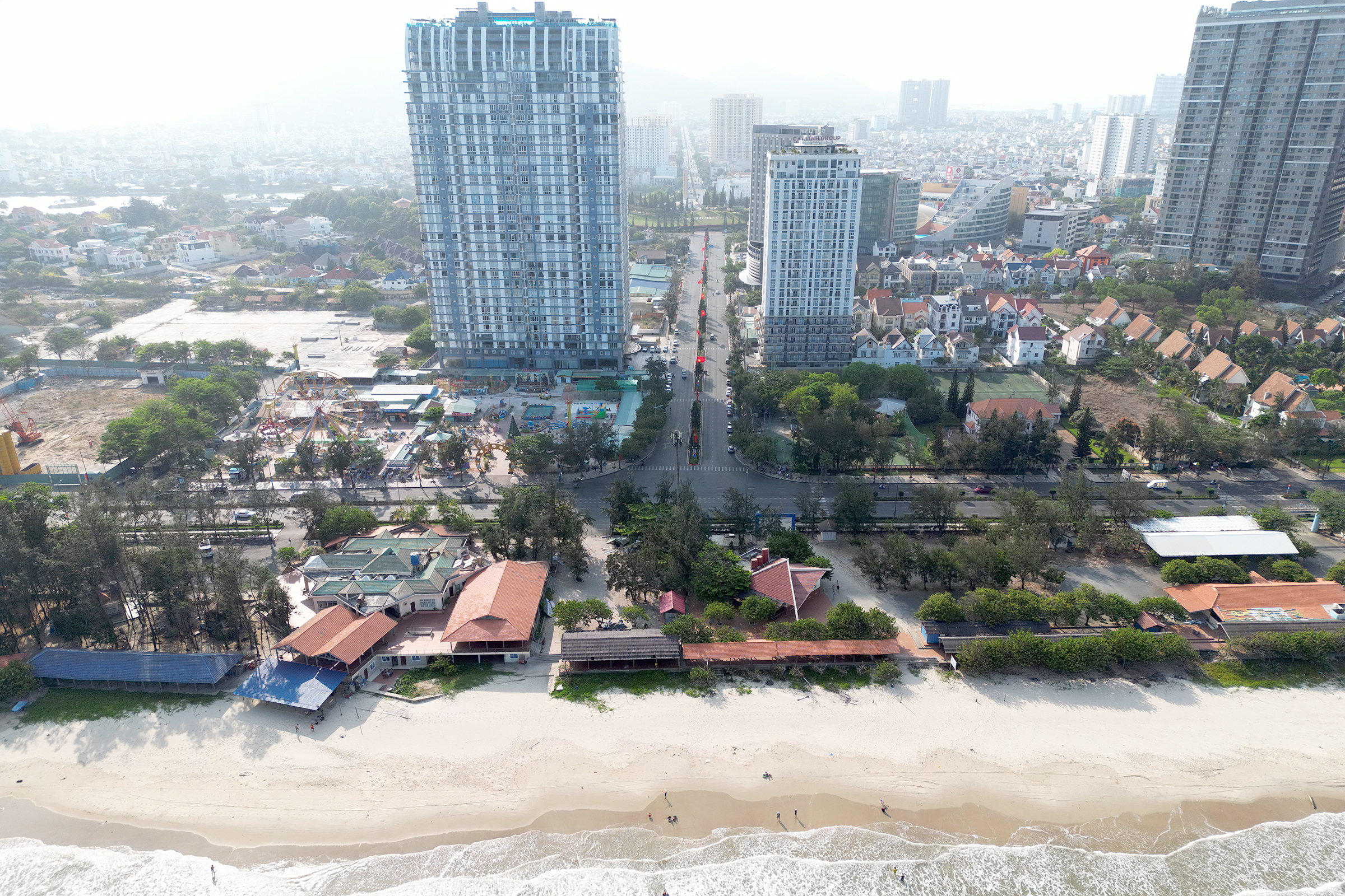 Một góc Bãi Sau (TP Vũng Tàu, Bà Rịa - Vũng Tàu). Ảnh: dangkhoa