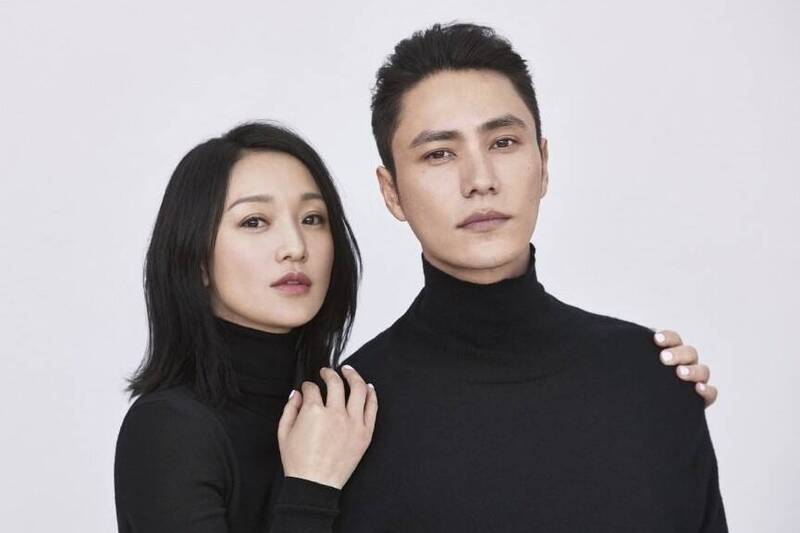 Châu Tấn và Trần Khôn. Ảnh: Sina