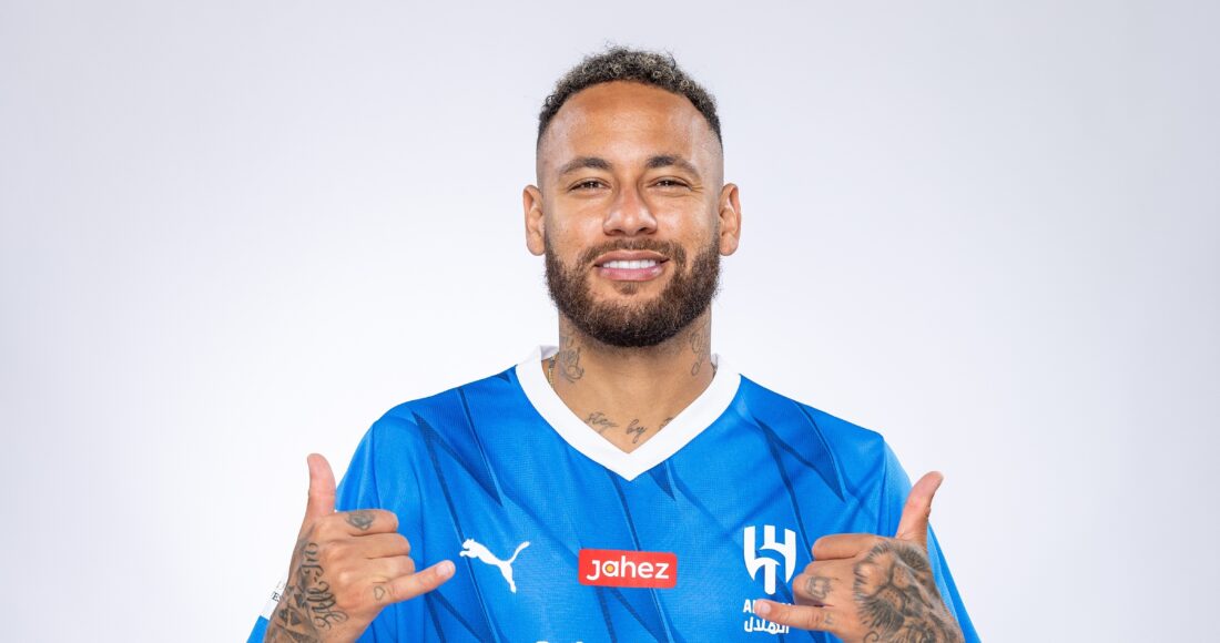 Neymar ra mắt Al Hilal hôm 15/8. Ảnh: Reuters