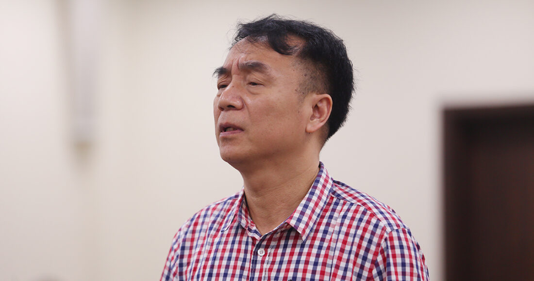 Bị cáo Trần Hùng. Ảnh: Phạm Dự