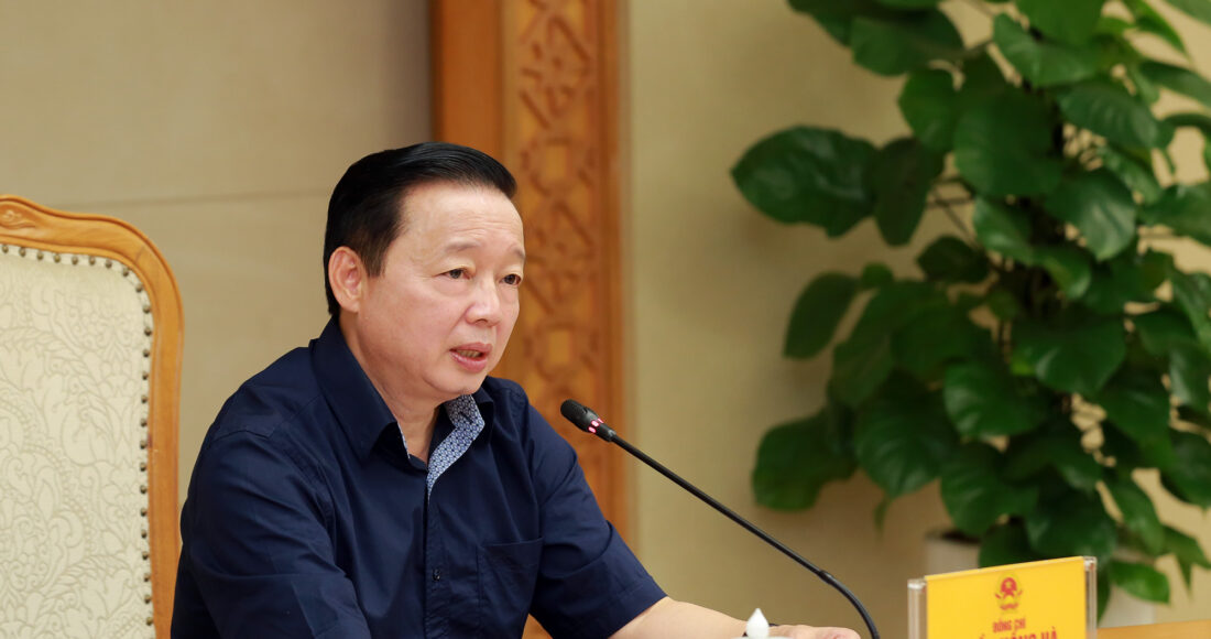 Phó thủ tướng Trần Hồng Hà làm việc với Bộ Xây dựng về dự án Luật Nhà ở sửa đổi, ngày 31/7. Ảnh: Minh Khôi