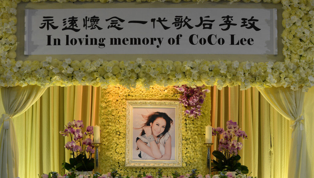 Di ảnh Coco Lee. Ảnh: St Headlines