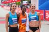Sara Hall sẽ tiếp tục là đối thủ cạnh tranh với Chepngetich tại Chicago Marathon 2024. Ảnh: AFP