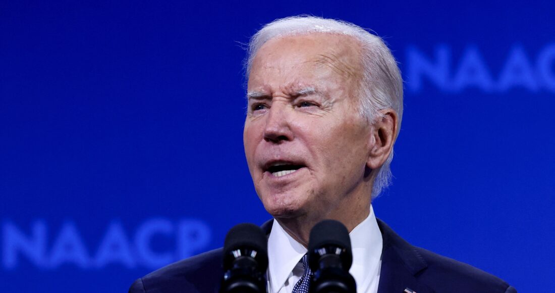 Tổng thống Mỹ Joe Biden tại Las Vegas, Nevada, ngày 16/7. Ảnh: Reuters