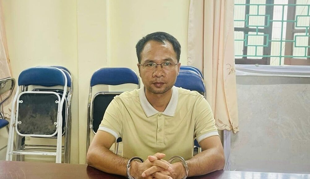 Bị can Lê Văn Duẩn. Ảnh: Công an Lai Châu