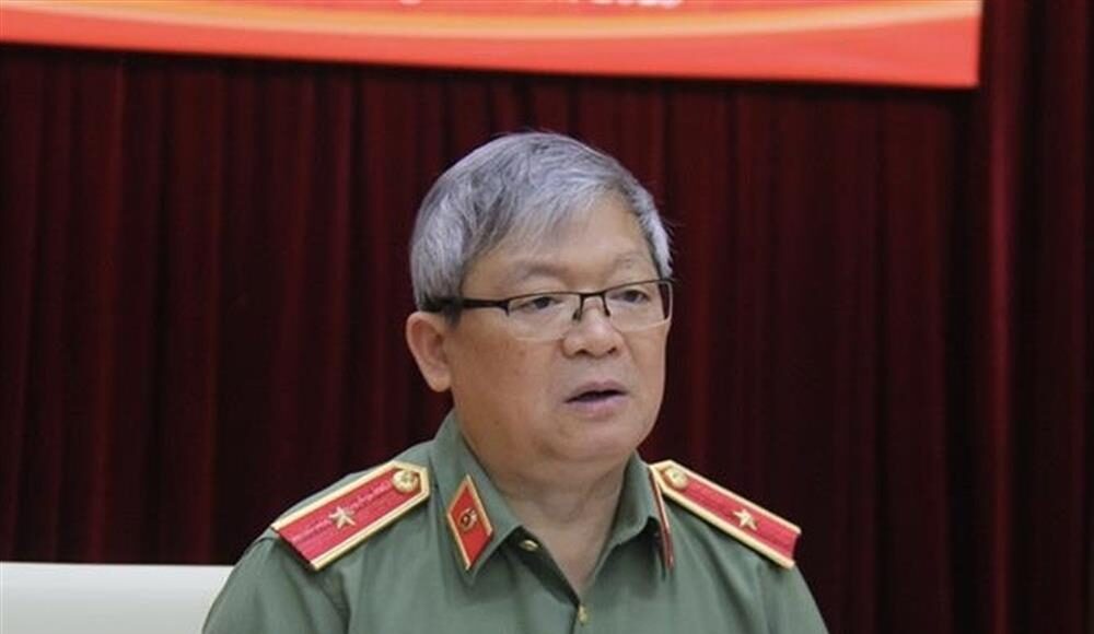 Thiếu tướng Hoàng Anh Tuyên, Phó Chánh Văn phòng Bộ, Người phát ngôn Bộ Công an. Ảnh: Bộ Công an