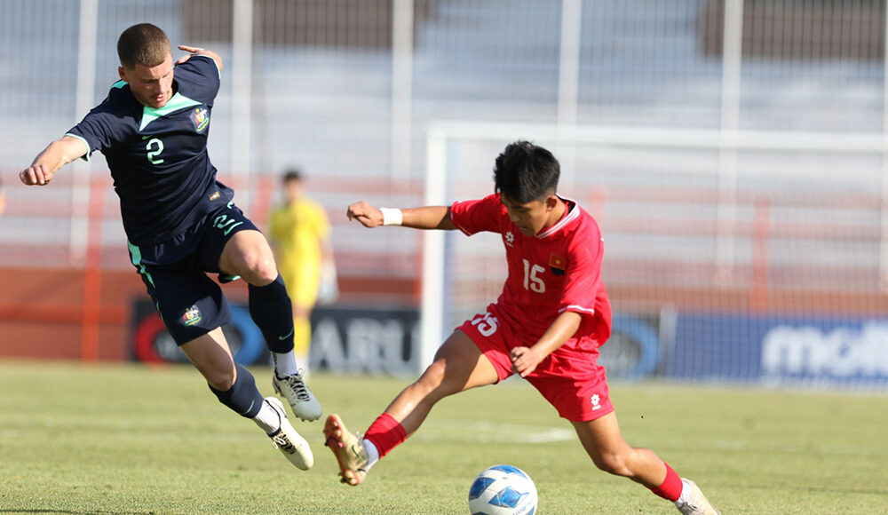 Việt Nam không còn quyền tự quyết trong cuộc đua giành vé vào bán kết giải U19 Đông Nam Á sau trận thua Australia ngày 21/7. Ảnh: Đoàn Huynh