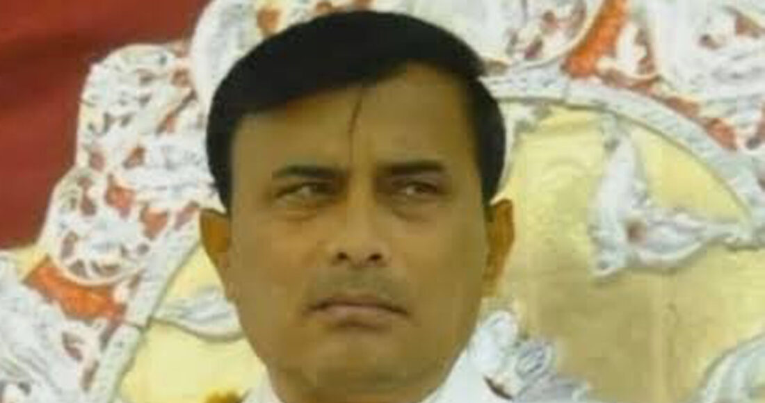 Giáo sĩ Bhole Baba, tên thật là Suraj Pal, trong một buổi thuyết giảng vào những năm đầu thập niên 2000. Ảnh: TheWeek.in