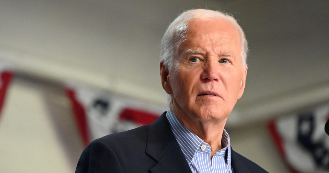 Ông Biden vận động tranh cử tại bang Wisconsin hôm 5/7. Ảnh: AFP