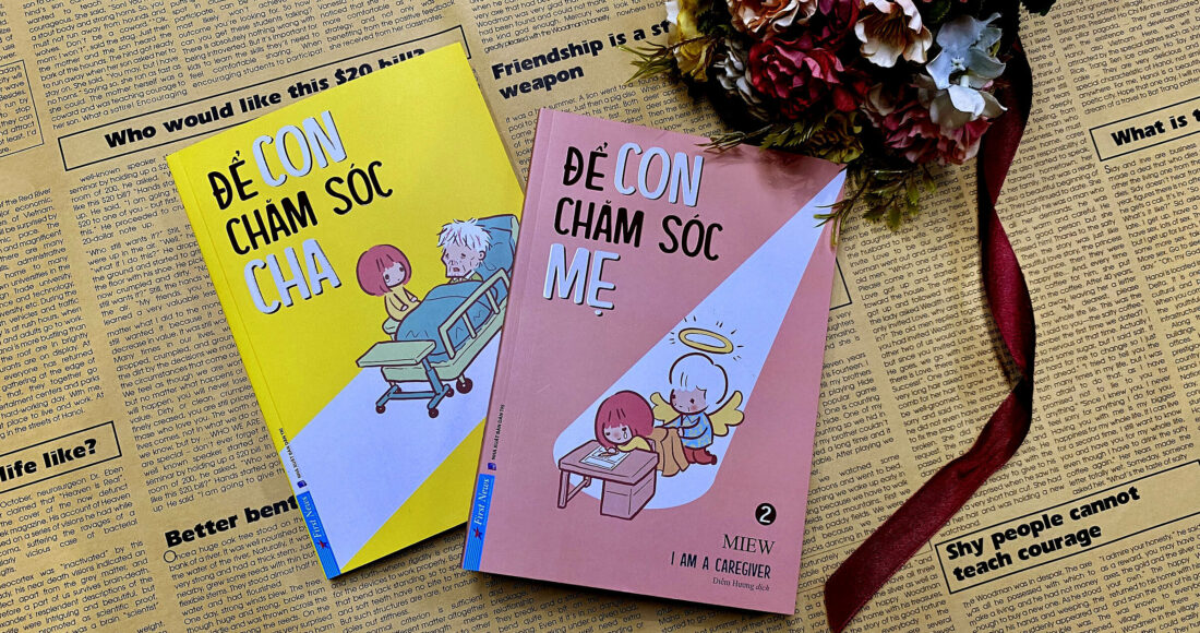 Bộ truyện tranh gồm hai cuốn, do First News phát hành. Ảnh: First News