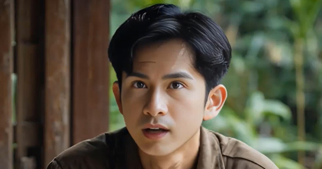 Hình ảnh AI của Đan Trường trong MV. Ảnh: Nhân vật cung cấp