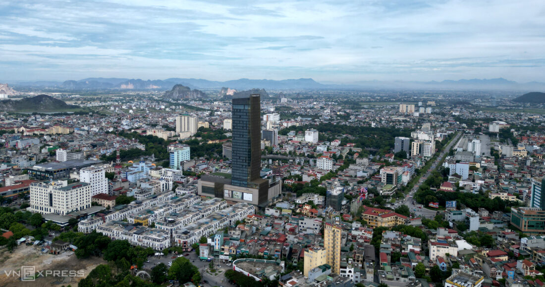 Một góc thành phố Thanh Hoá hiện nay. Ảnh: Lê Hoàng