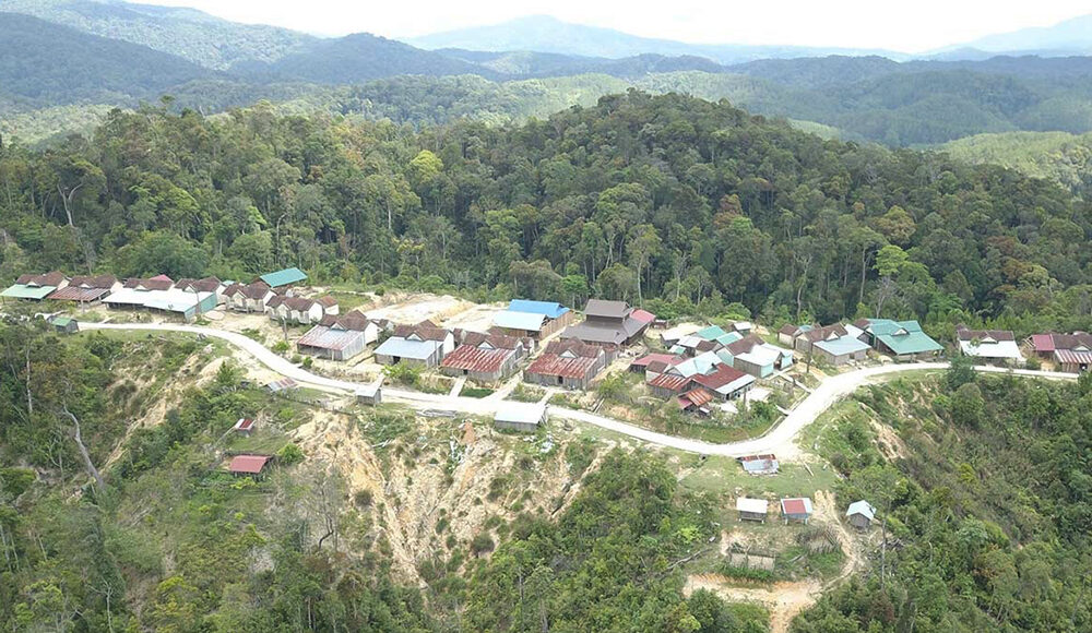 Xã Đăk Tăng, huyện Kon Plông nơi thường xuyên hứng chịu động đất. Ảnh: Trần Hóa