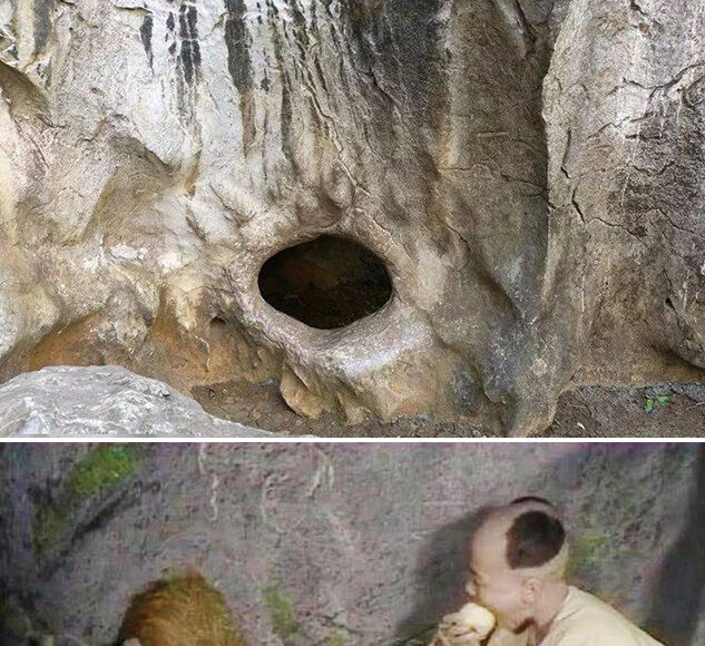 Hốc đá ghi hình Tây du ký. Ảnh: Quliao Xiyou