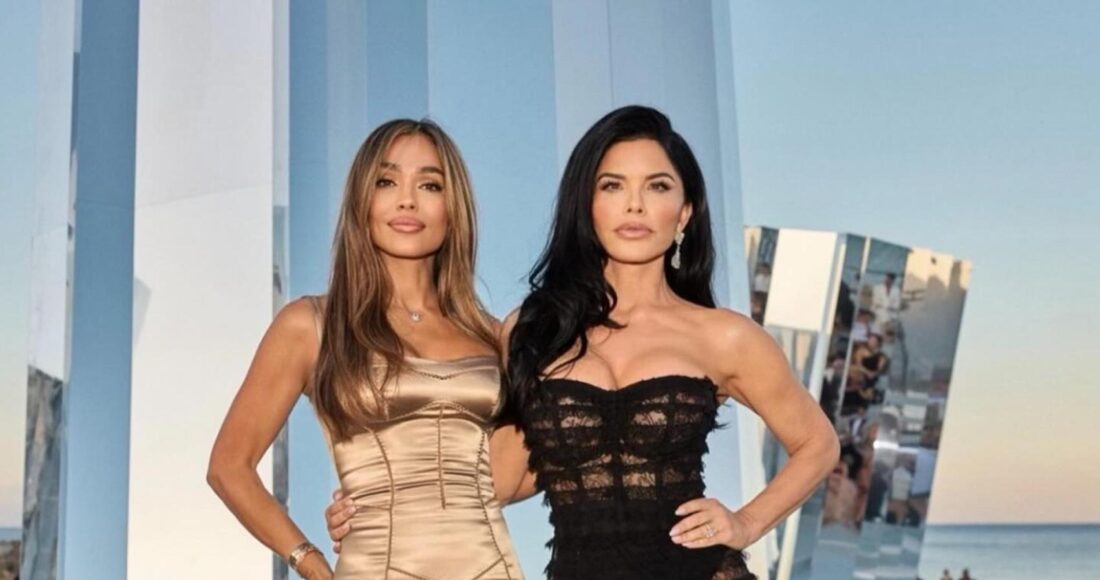 Lauren Sánchez bên sao truyền hình October Gonzalez - vợ của chồng cũ của cô. Ảnh: Instagram Gonzalez