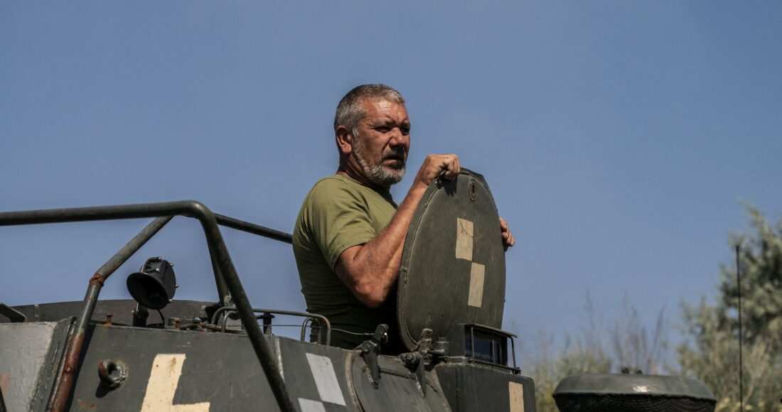 Lính Ukraine triển khai ở tỉnh Donetsk hôm 3/7. Ảnh: AFP