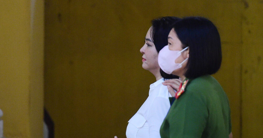 Bà Nguyễn Phương Hằng tại phiên tòa hôm 21/9. Ảnh: Thanh Tùng