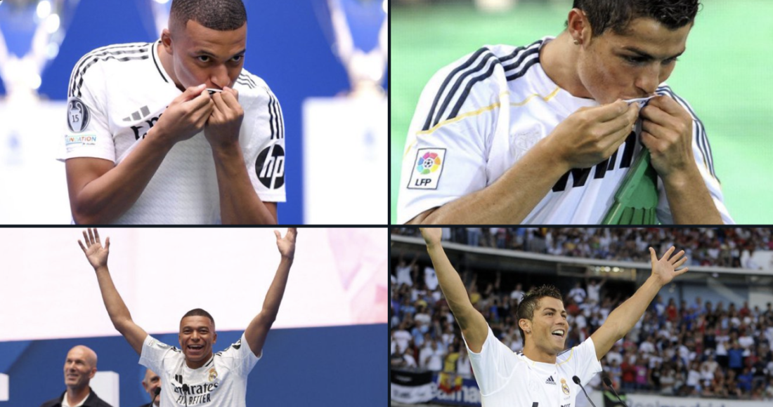 Kylian Mbappe và những khoảng khắc gợi nhớ Ronaldo ở lễ ra mắt Real Madrid.