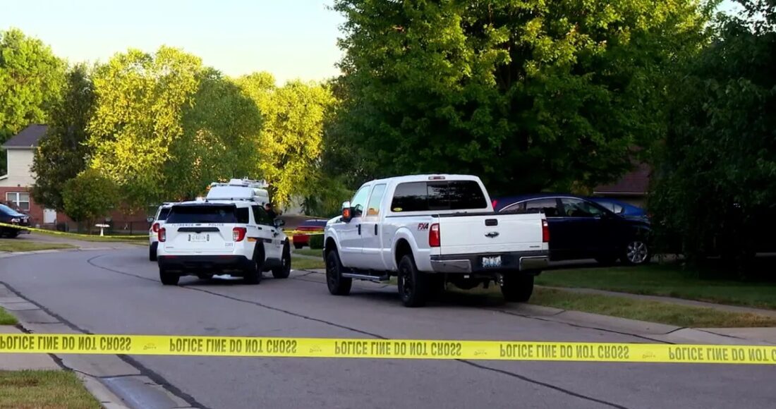 Police responded to the scene of a mass shooting in Florence, Kentucky, early Saturday. WKRC