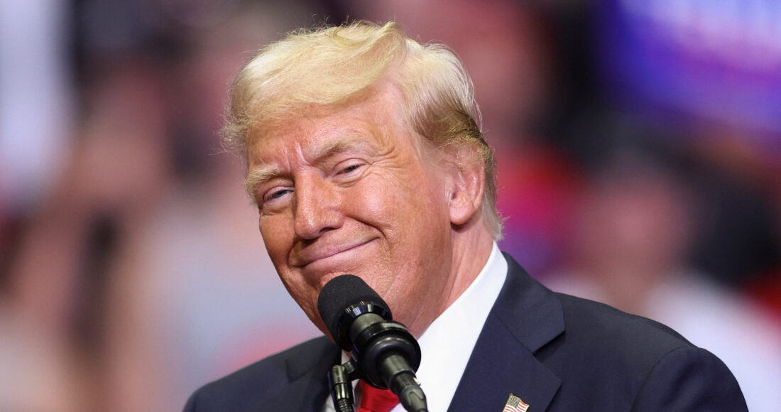 Ông Trump vận động tranh cử tại bang Michigan hôm 20/7. Ảnh: Reuters