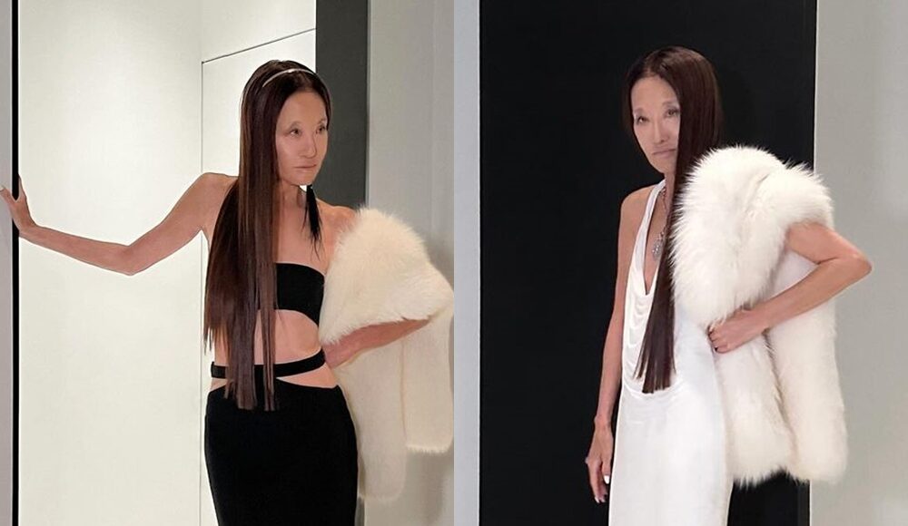 Hai bộ đầm Vera Wang diện trong tiệc sinh nhật đều thuộc dòng cao cấp do bà thiết kế. Ảnh:  Instagram Vera Wang