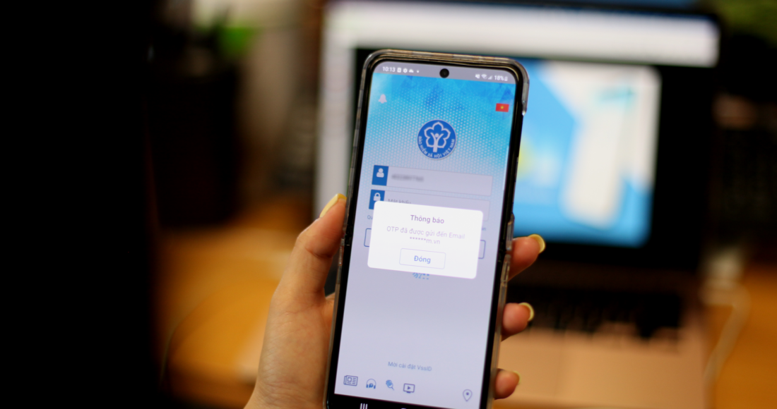 Giao diện ứng dụng VssID. Ảnh: Khương Nha