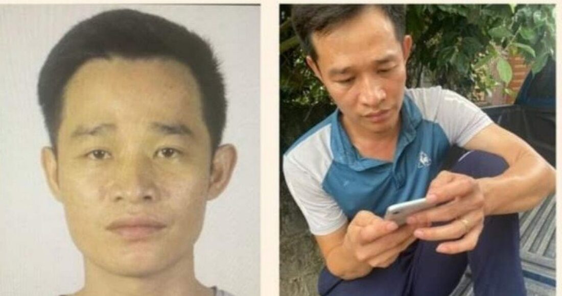 Nhận dạng Dương Đình Luyện do Công an cung cấp.