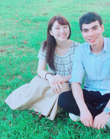 Xuân Hạp và Yuria trong buổi hẹn hò cùng đón sinh nhật của cả hai vào tháng 8/2016. Ảnh: Nhân vật cung cấp
