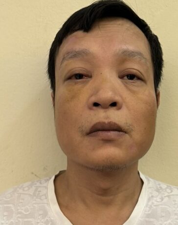 Bị can Nguyễn Quốc Việt. Ảnh: Công an Hà Nội