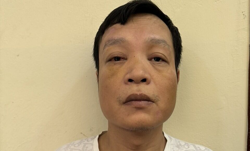 Bị can Nguyễn Quốc Việt. Ảnh: Công an Hà Nội