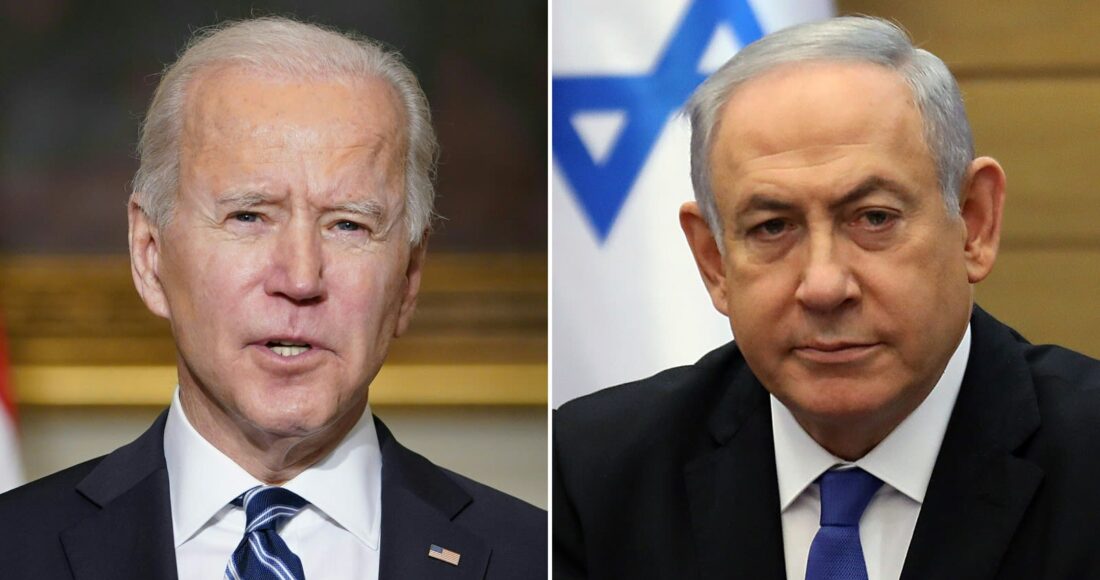 Tổng thống Mỹ Biden (trái) và Thủ tướng Benjamin Netanyahu. Ảnh: CNN
