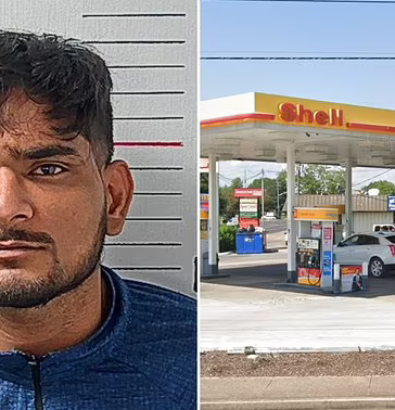Meer Patel, nhân viên trạm xăng Shell ở Murfreesboro, bị bắt. Ảnh: Rutherford County Sheriffs Office
