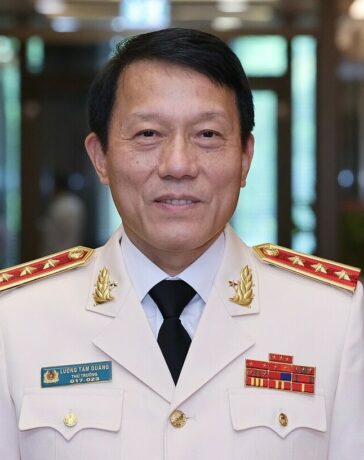 Bộ trưởng Công an Lương Tam Quang. Ảnh: Giang Huy