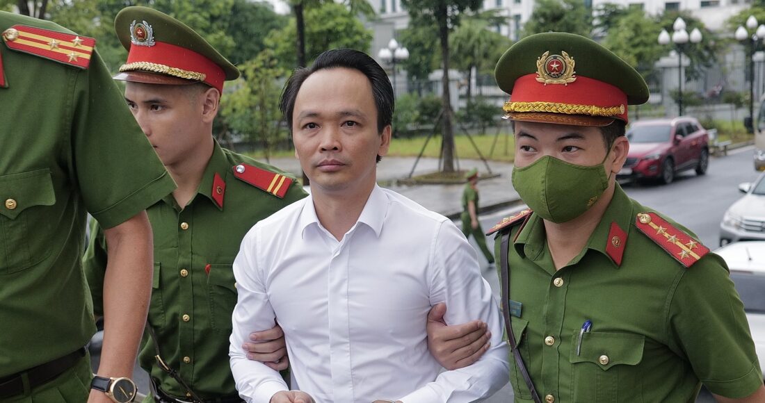 Bị cáo Trịnh Văn Quyết ra tòa ngày 24/7. Ảnh: Ngọc Thành