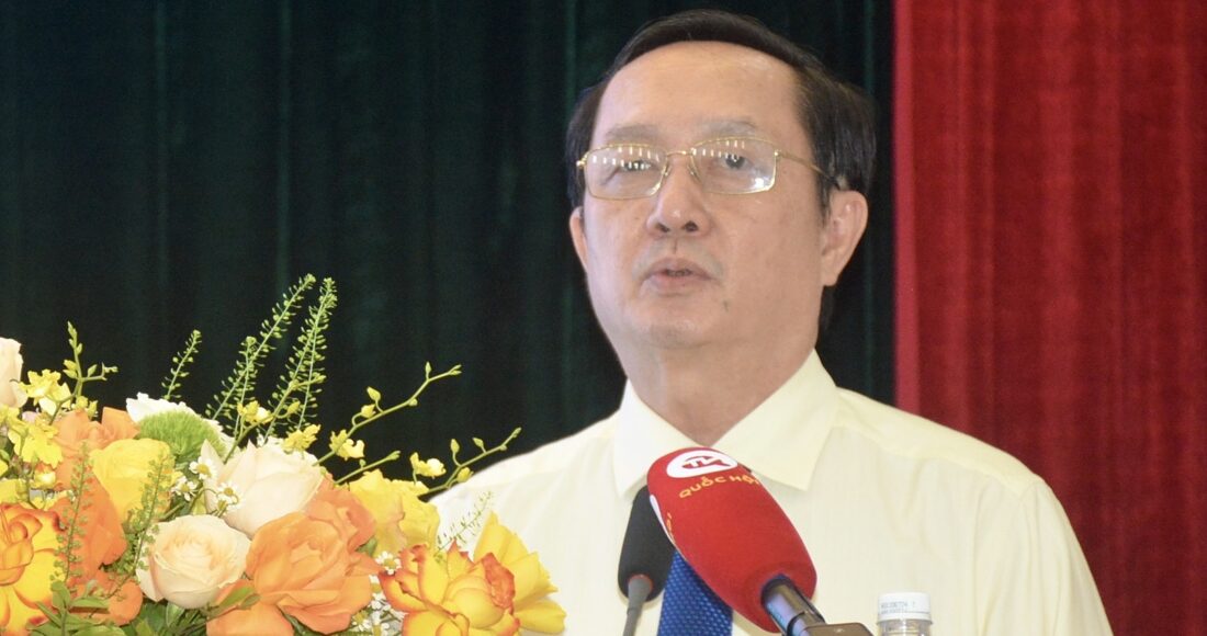 Bộ trưởng Khoa học và Công nghệ Huỳnh Thành Đạt phát biểu khai mạc hội thảo. Ảnh: La Duy