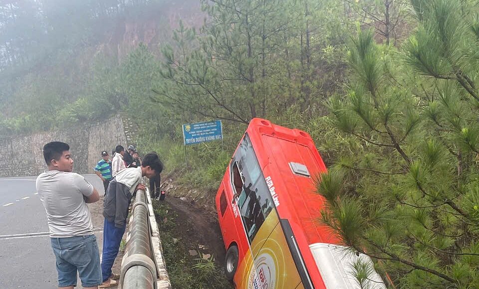 Hiện trường tai nạn. Ảnh: Khánh Hương