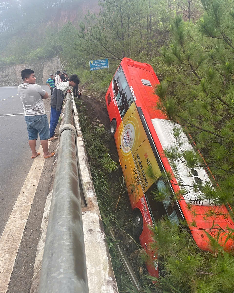 Hiện trường tai nạn. Ảnh: Khánh Hương